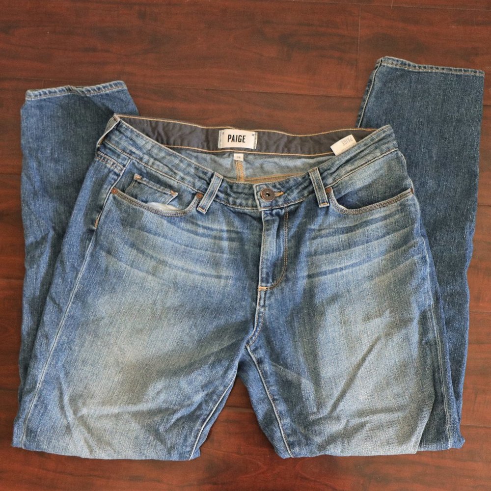 Paige Denim Jimmy Jimmy Crop Jeans size 28